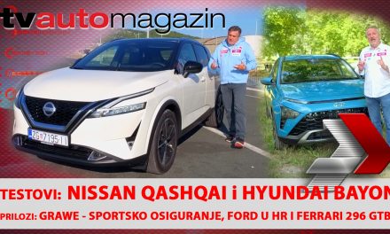 SEZONA 11 – EMISIJA 05 – Hyundai Bayon, Grawe – osiguranje sportaša od ozlijeda, Nissan Qashqai, Ford u HR, Ferrari 296 GTB