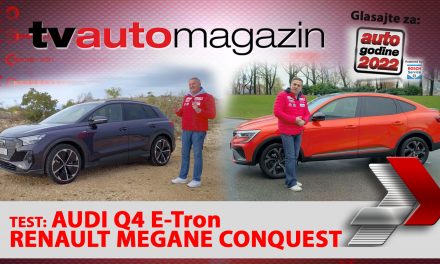 SEZONA 11 – EMISIJA 12 – Renault Megane Conquest, Honda NT 1100, Audi Q4 E-Tron, glasanje za Auto godine 2022., Porsche Taycan Cross Turismo Turbo S