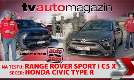 SEZONA 12 – EMISIJA 13 – Range Rover Sport, NGK grijači za diesel motore, Citroen C5 X, Auto godine 2023. – kandidati u izboru, Honda Civic Type R