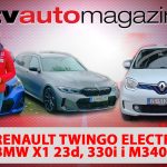 SEZONA 12 – EMISIJA 18 – Renault Twingo Electric, Alfa Romeo Stelvio i Giulia, BMW event Ljubljana – BMW X1 23d, 330e i M340d, Peugeot Inception, Mercedes AMG S63