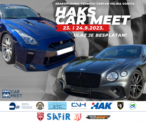 HAKS Car Meet odgođen za rujan 2023.