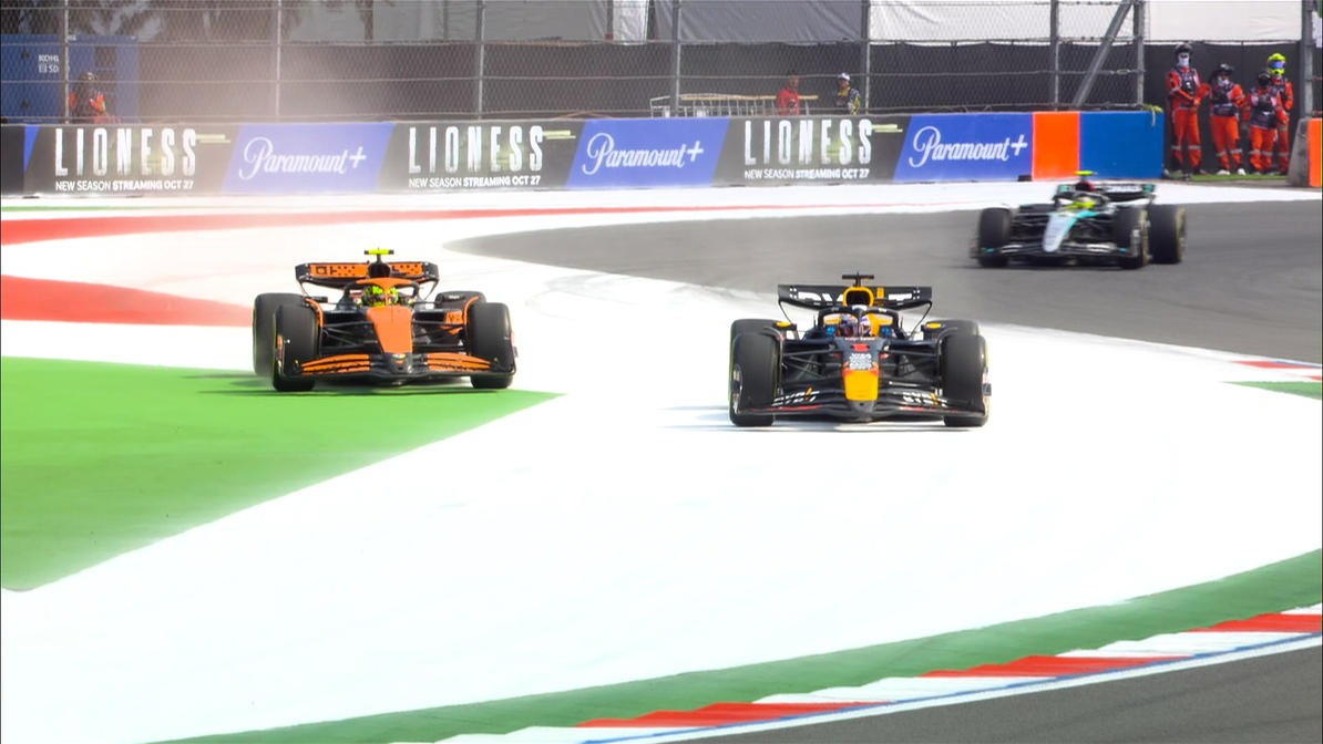 MUST-SEE: Max Verstappen and Lando Norris go wheel-to-wheel again in  gripping Mexico City scrap as title leader cops two penalties | Formula 1®