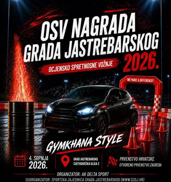 OSV Nagrada Grada Jastrebarskog: Jurnjava oko čunjeva u Gymkhana stilu